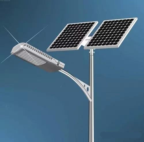 Solar led street light